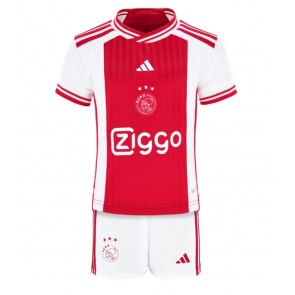 Ajax Replica Home Stadium Kit for Kids 2023-24 Short Sleeve (+ pants)